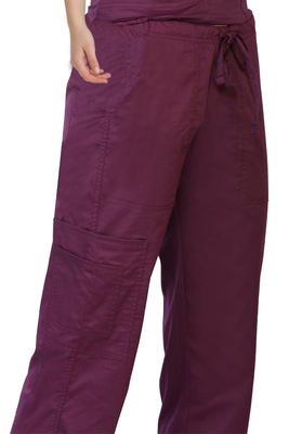 200 GSM Unisex Insert Pockets Pants Plain Patch Pocket Nurse Medical Scrubs