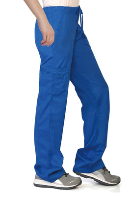 200 GSM Unisex Insert Pockets Pants Plain Patch Pocket Nurse Medical Scrubs