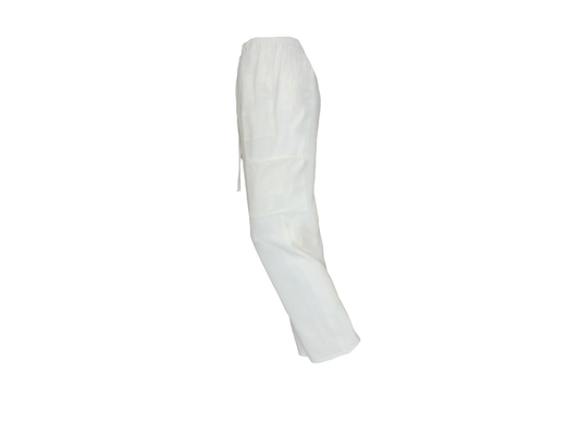 155 GSM Women Patch Pockets Pants Plain Medical Scrubs Pants For Nurse
