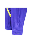 240 GSM Blue Contrast Yellow Workwear Jacket 65% Polyester 35% Cotton Twill 3/1